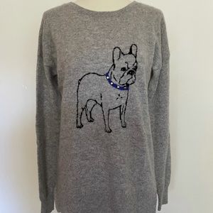 AQUA Cashmere dog sweater size small